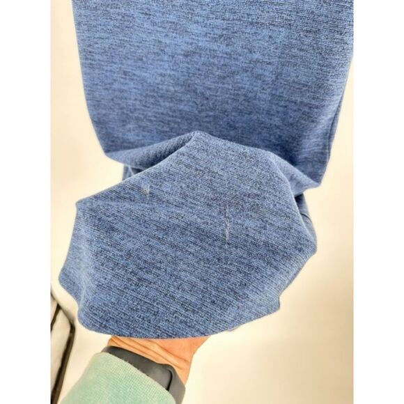 NWT Abercrombie & Fitch MIDI dress blue‎ Heathered open back cut out size small - Picture 4 of 13